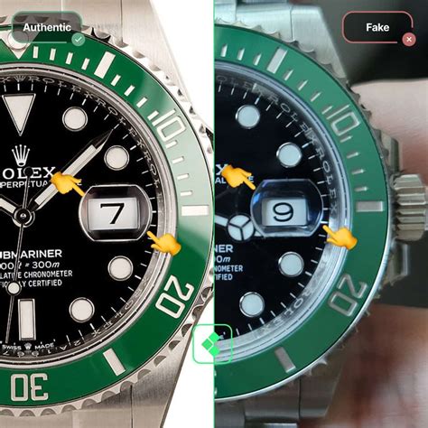 rolex submariner cyclops fake|rolex submariner authenticity.